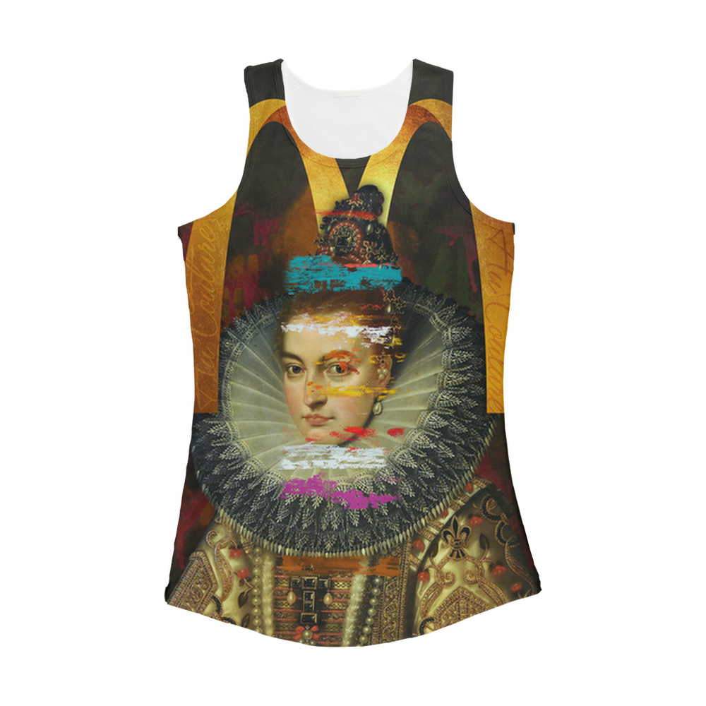 VIRGIN TEEZ Women Tank top White / XS Au Couture Women Performance Tank Top