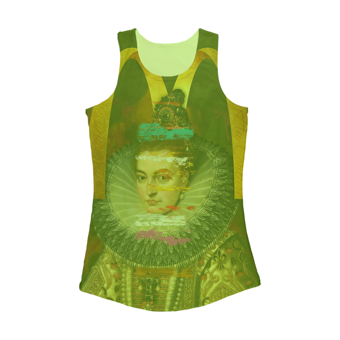 VIRGIN TEEZ Women Tank top Electric Green / XS Au Couture Women Performance Tank Top