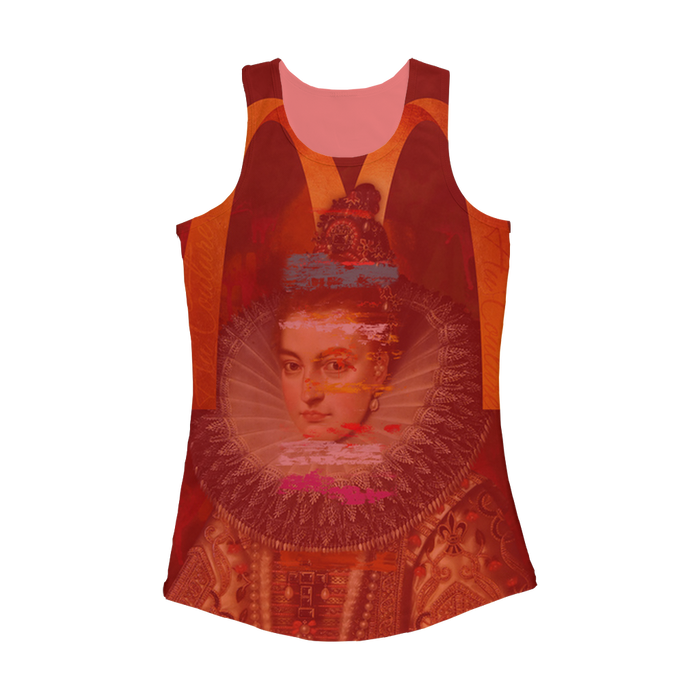VIRGIN TEEZ Women Tank top Electric Pink / XS Au Couture Women Performance Tank Top