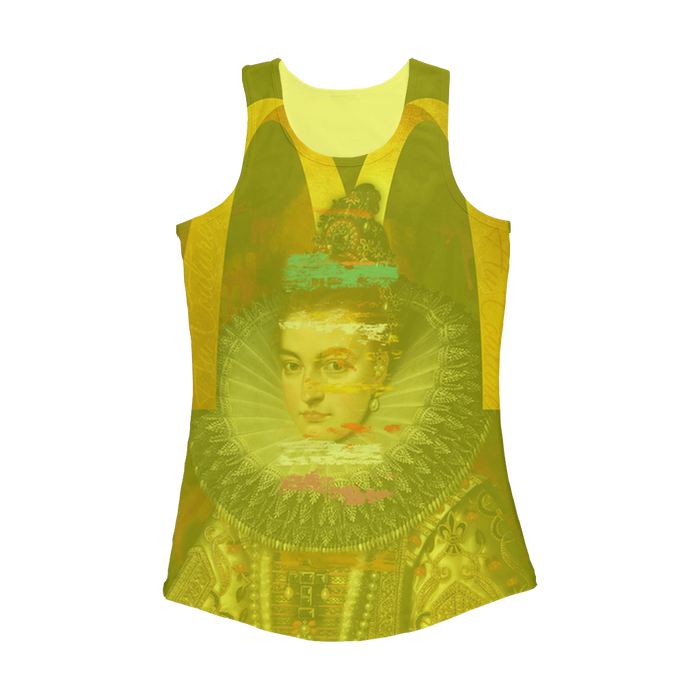 VIRGIN TEEZ Women Tank top Electric Yellow / XS Au Couture Women Performance Tank Top