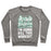 Virgin Teez  Pullover Crewneck Sweatshirt / x-small / Heathered Gray AVADA KEDAVRA FITNESS (GLOW) CREWNECK SWEATSHIRT