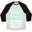 Virgin Teez  Baseball Tee Unisex Tri-Blend Baseball Tee / small / Oatmeal / Black AVADA KEDAVRA FITNESS (GLOW) UNISEX TRI-BLEND BASEBALL TEE