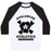 Virgin Teez  Baseball Tee Unisex Classic Baseball Tee / x-small / White/Black AVALANCHE ATHLETICS UNISEX CLASSIC BASEBALL TEE