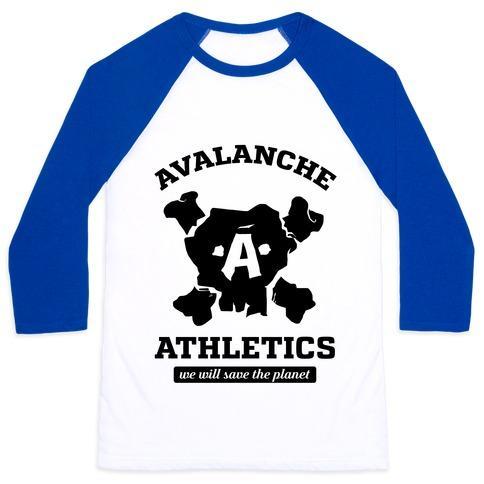 Virgin Teez  Baseball Tee Unisex Classic Baseball Tee / x-small / White/Blue AVALANCHE ATHLETICS UNISEX CLASSIC BASEBALL TEE