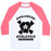 Virgin Teez  Baseball Tee Unisex Classic Baseball Tee / x-small / White/Neon Pink AVALANCHE ATHLETICS UNISEX CLASSIC BASEBALL TEE
