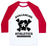 Virgin Teez  Baseball Tee Unisex Classic Baseball Tee / x-small / White/Red AVALANCHE ATHLETICS UNISEX CLASSIC BASEBALL TEE