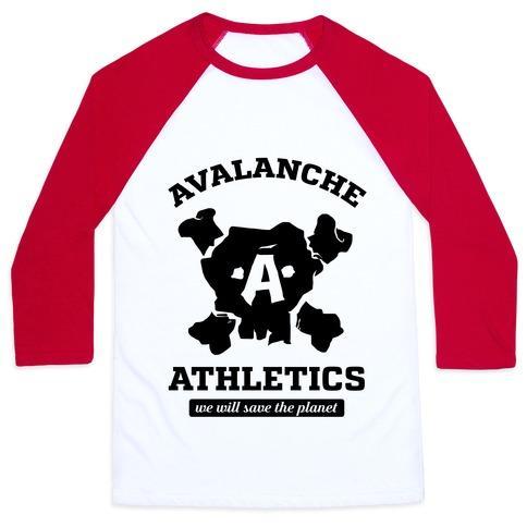 Virgin Teez  Baseball Tee Unisex Classic Baseball Tee / x-small / White/Red AVALANCHE ATHLETICS UNISEX CLASSIC BASEBALL TEE