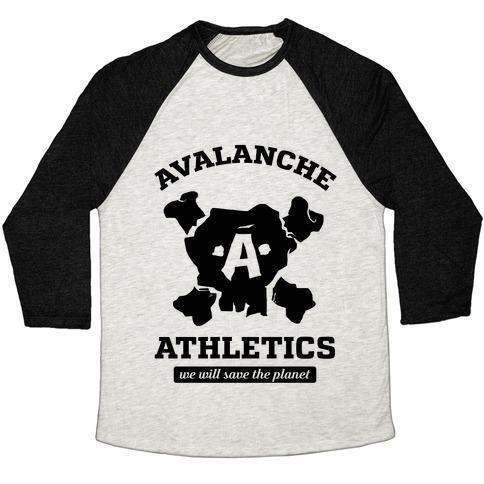 Virgin Teez  Baseball Tee Unisex Tri-Blend Baseball Tee / small / Oatmeal / Black AVALANCHE ATHLETICS UNISEX TRI-BLEND BASEBALL TEE