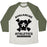 Virgin Teez  Baseball Tee Unisex Tri-Blend Baseball Tee / small / Oatmeal / Moss AVALANCHE ATHLETICS UNISEX TRI-BLEND BASEBALL TEE