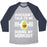 Virgin Teez  Baseball Tee Unisex Tri-Blend Baseball Tee / small / Athletic Gray / Navy AVOCADON'T TALK TO ME DURING MY WORKOUT UNISEX TRI-BLEND BASEBALL TEE