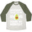 Virgin Teez  Baseball Tee Unisex Tri-Blend Baseball Tee / small / Oatmeal / Moss AVOCADON'T TALK TO ME DURING MY WORKOUT UNISEX TRI-BLEND BASEBALL TEE