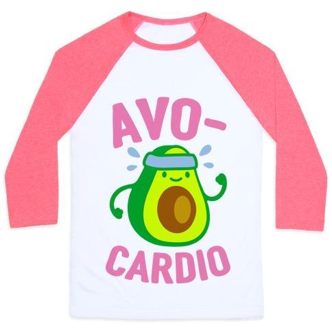 Virgin Teez  Baseball Tee Unisex Classic Baseball Tee / x-small / White/Neon Pink AVOCARDIO UNISEX CLASSIC BASEBALL TEE
