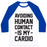 Virgin Teez  Baseball Tee Unisex Classic Baseball Tee / x-small / White/Blue AVOIDING HUMAN CONTACT IS MY CARDIO UNISEX CLASSIC BASEBALL TEE