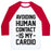 Virgin Teez  Baseball Tee Unisex Classic Baseball Tee / x-small / White/Red AVOIDING HUMAN CONTACT IS MY CARDIO UNISEX CLASSIC BASEBALL TEE