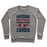 Virgin Teez  Pullover Crewneck Sweatshirt / x-small / Heathered Gray AVOIDING POLITICAL CONVERSATIONS IS MY CARDIO CREWNECK SWEATSHIRT