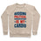 Virgin Teez  Pullover Crewneck Sweatshirt / x-small / Heathered Oatmeal AVOIDING POLITICAL CONVERSATIONS IS MY CARDIO CREWNECK SWEATSHIRT