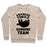 Virgin Teez  Pullover Crewneck Sweatshirt / x-small / Heathered Oatmeal AWKWARD TURTLE RUNNING TEAM CREWNECK SWEATSHIRT