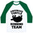Virgin Teez  Baseball Tee Unisex Classic Baseball Tee / x-small / White/Dark Green AWKWARD TURTLE RUNNING TEAM UNISEX CLASSIC BASEBALL TEE