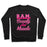 Virgin Teez  Pullover Crewneck Sweatshirt / x-small / Black B.A.M. BEAUTY AND MUSCLE CREWNECK SWEATSHIRT