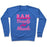 Virgin Teez  Pullover Crewneck Sweatshirt / x-small / Heathered Blue B.A.M. BEAUTY AND MUSCLE CREWNECK SWEATSHIRT