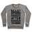 Virgin Teez  Pullover Crewneck Sweatshirt / x-small / Heathered Gray B.E.A.S.T CREWNECK SWEATSHIRT