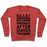 Virgin Teez  Pullover Crewneck Sweatshirt / x-small / Heathered Red B.E.A.S.T CREWNECK SWEATSHIRT