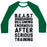 Virgin Teez  Baseball Tee Unisex Classic Baseball Tee / x-small / White/Dark Green B.E.A.S.T UNISEX CLASSIC BASEBALL TEE