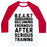 Virgin Teez  Baseball Tee Unisex Classic Baseball Tee / x-small / White/Red B.E.A.S.T UNISEX CLASSIC BASEBALL TEE