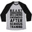 Virgin Teez  Baseball Tee Unisex Tri-Blend Baseball Tee / small / Athletic Gray / Black B.E.A.S.T UNISEX TRI-BLEND BASEBALL TEE