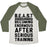 Virgin Teez  Baseball Tee Unisex Tri-Blend Baseball Tee / small / Oatmeal / Moss B.E.A.S.T UNISEX TRI-BLEND BASEBALL TEE