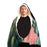 Botany Castle Pattern Hooded Blanket