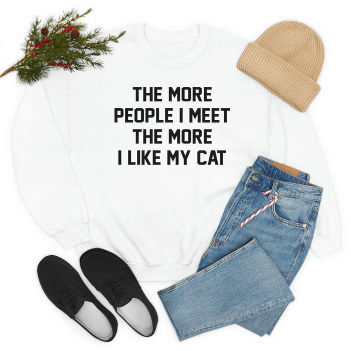 The More People I Meet The More I Like My Cat Tee