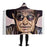 Portrait photo of Manoel de Oliveira, Portuguese film director Kid's sweater Hooded Blanket