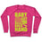 Virgin Teez  Pullover Crewneck Sweatshirt / x-small / Deep Pink BABY GOT BACKHAND CREWNECK SWEATSHIRT