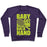 Virgin Teez  Pullover Crewneck Sweatshirt / x-small / Purple BABY GOT BACKHAND CREWNECK SWEATSHIRT