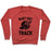Virgin Teez  Pullover Crewneck Sweatshirt / x-small / Heathered Red BABY GOT TRACK (DARK TANK) CREWNECK SWEATSHIRT