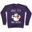 Virgin Teez  Pullover Crewneck Sweatshirt / x-small / Purple BABY IT'S SWOLE OUTSIDE SNOWMAN CREWNECK SWEATSHIRT