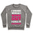 Virgin Teez  Pullover Crewneck Sweatshirt / x-small / Heathered Gray BACARDIO CREWNECK SWEATSHIRT
