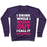 Virgin Teez  Pullover Crewneck Sweatshirt / x-small / Purple BACARDIO CREWNECK SWEATSHIRT
