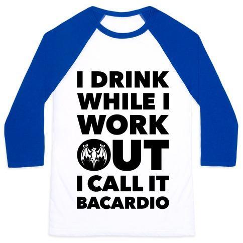 Virgin Teez  Baseball Tee Unisex Classic Baseball Tee / x-small / White/Blue BACARDIO UNISEX CLASSIC BASEBALL TEE