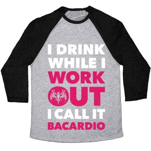 Virgin Teez  Baseball Tee Unisex Tri-Blend Baseball Tee / small / Athletic Gray / Black BACARDIO UNISEX TRI-BLEND BASEBALL TEE