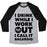 Virgin Teez  Baseball Tee Unisex Tri-Blend Baseball Tee / small / Athletic Gray / Black BACARDIO UNISEX TRI-BLEND BASEBALL TEE