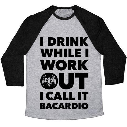 Virgin Teez  Baseball Tee Unisex Tri-Blend Baseball Tee / small / Athletic Gray / Black BACARDIO UNISEX TRI-BLEND BASEBALL TEE