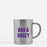 Bad And Boozy Gold & Silver Mug