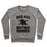 Virgin Teez  Pullover Crewneck Sweatshirt / x-small / Heathered Gray BAD ASS MOTHER RUNNER CREWNECK SWEATSHIRT