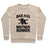 Virgin Teez  Pullover Crewneck Sweatshirt / x-small / Heathered Oatmeal BAD ASS MOTHER RUNNER CREWNECK SWEATSHIRT