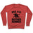 Virgin Teez  Pullover Crewneck Sweatshirt / x-small / Heathered Red BAD ASS MOTHER RUNNER CREWNECK SWEATSHIRT