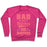 Virgin Teez  Pullover Crewneck Sweatshirt / x-small / Deep Pink BAD BITCHES DO BURPEES CREWNECK SWEATSHIRT