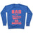Virgin Teez  Pullover Crewneck Sweatshirt / x-small / Heathered Blue BAD BITCHES DO BURPEES CREWNECK SWEATSHIRT