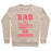 Virgin Teez  Pullover Crewneck Sweatshirt / x-small / Heathered Oatmeal BAD BITCHES DO BURPEES CREWNECK SWEATSHIRT